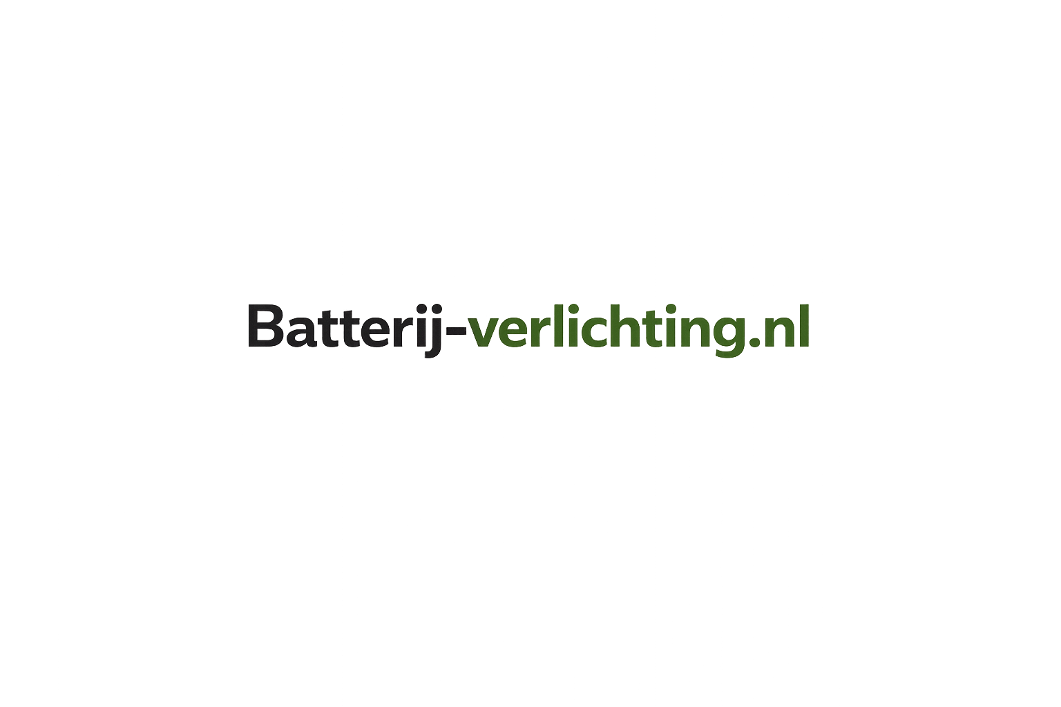 Batterij Verlichting