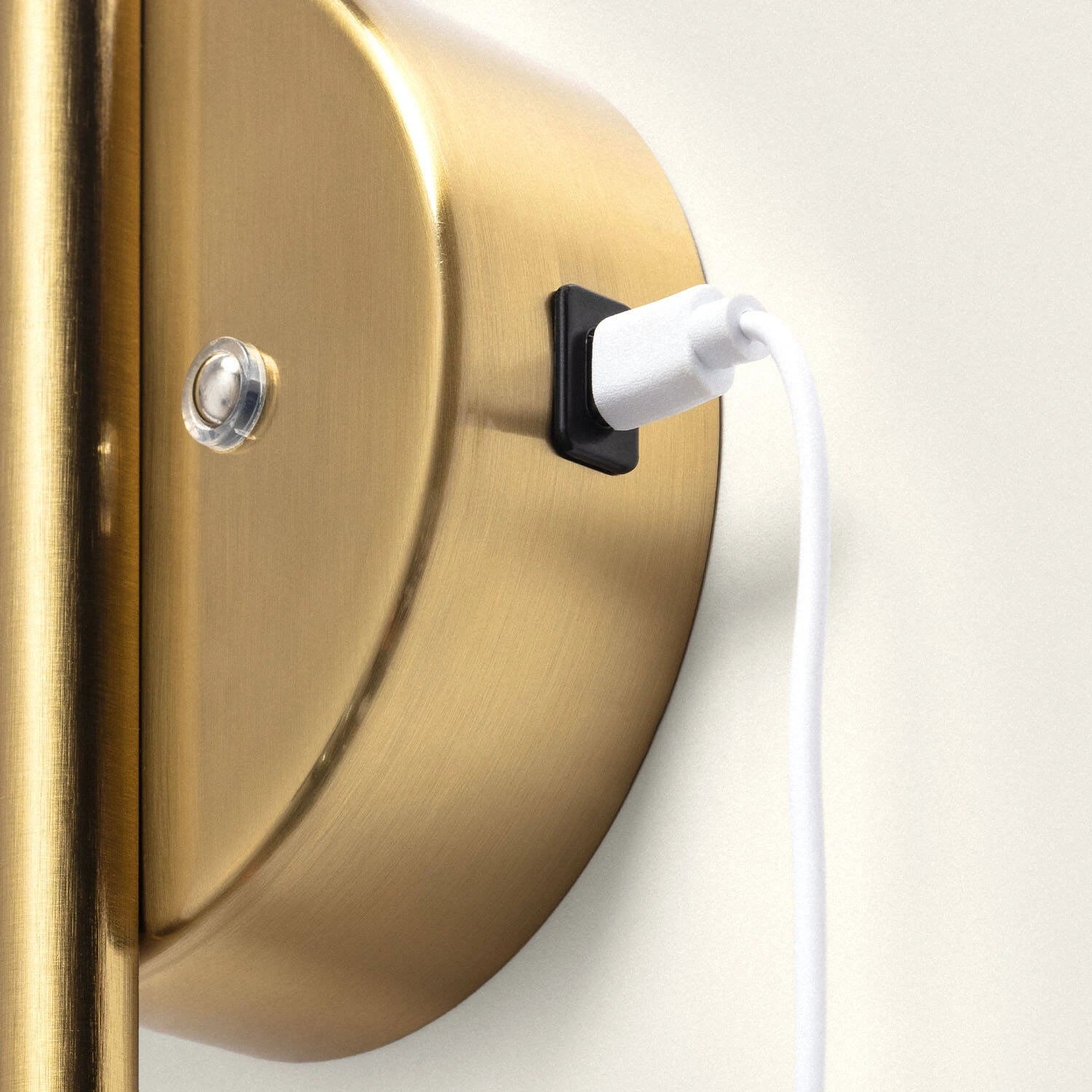 Draadloze LED Wandlamp Becca 3W Oplaadbaar met USB en Batterij